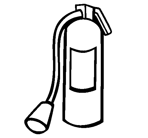 Dibuix de Extintor per Pintar on-line