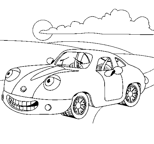 Dibuix de Herbie per Pintar on-line