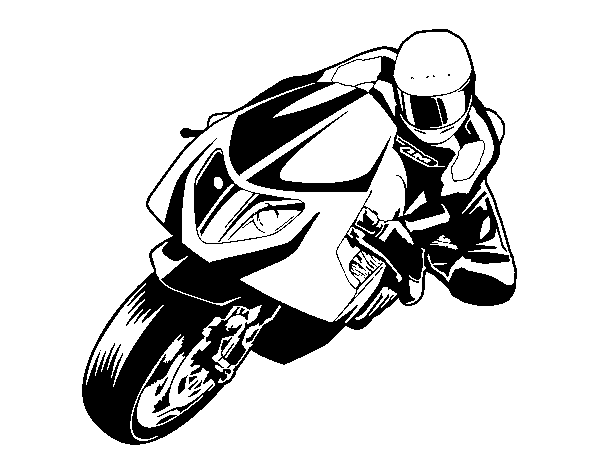 Dibuix de Hot Wheels Ducati 1098R per Pintar on-line