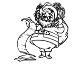 Dibujo de La llista del Pare Noel