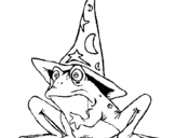 Dibujo de Mag convertit en granota