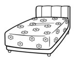 Dibujo de Un llit