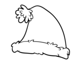 Dibujo de Una gorra de Pare Noel