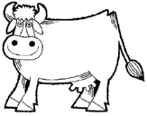 Dibujo de Vaca 1