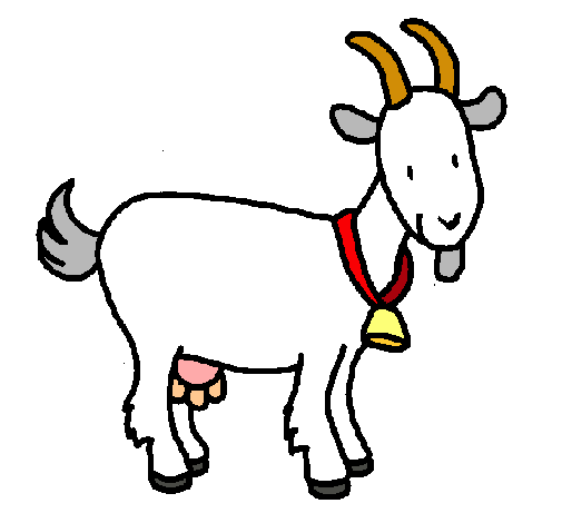 Dibuix Cabra pintat per cabra