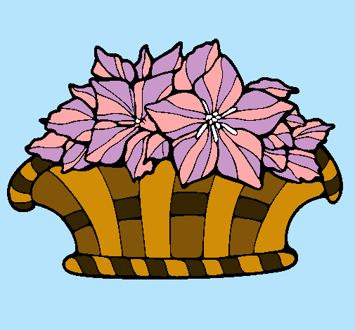 Cistell de flors 8