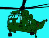 Dibuix Helicòpter al rescat  pintat per Marcel