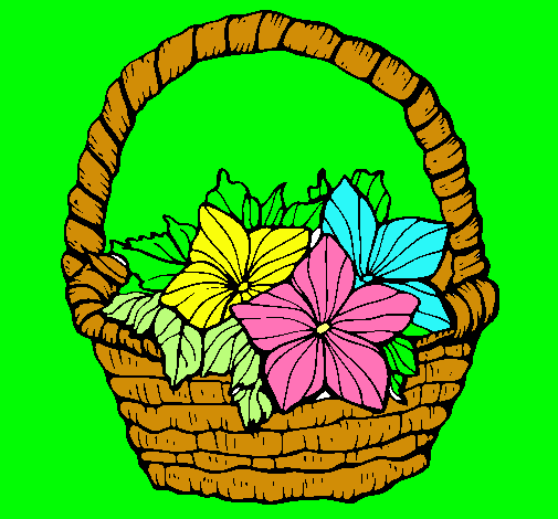 Cistell amb flors 2