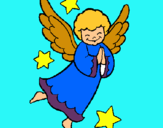 Dibuix Angelet pintat per ANGELET