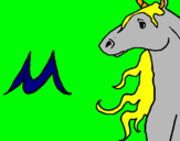 Dibuix Unicorn pintat per FRIENDS