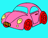 Dibuix Cotxe de joguina  pintat per SARIOS