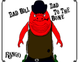 Dibuix Bad Bill pintat per Joanimar