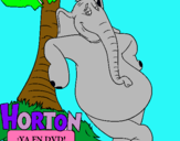 Dibuix Horton pintat per ines