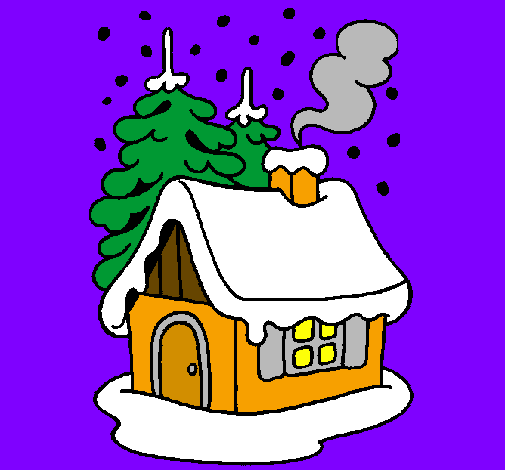 Casa en la neu 