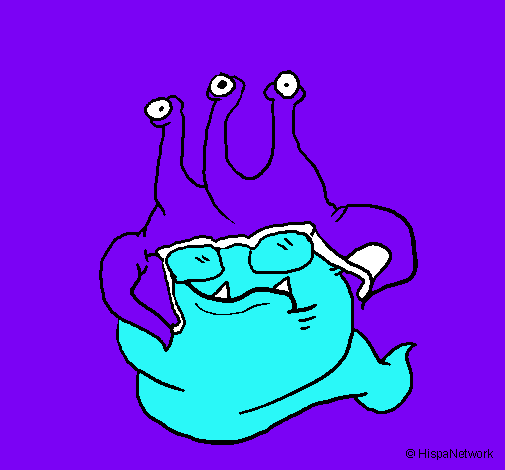 Extraterrestre amb ulleres