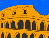 Dibuix Coliseu pintat per miriam