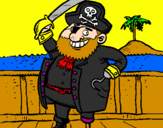 Dibuix Pirata a bord pintat per Aria
