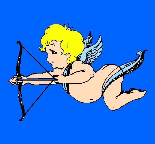 Cupido volant