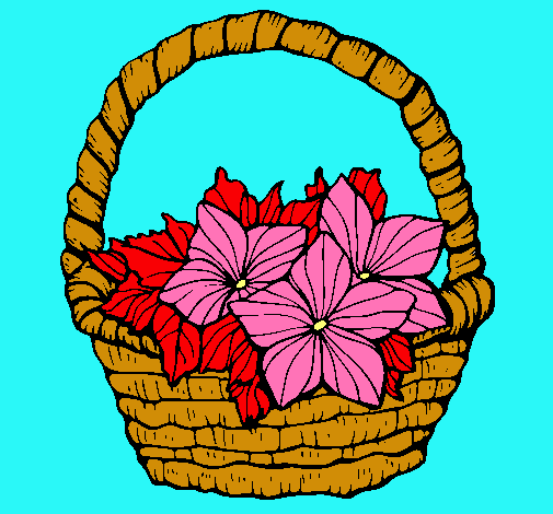 Cistell amb flors 2