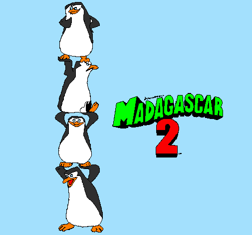 Madagascar 2 Pingüins