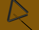 Dibuix Triangle pintat per ruben
