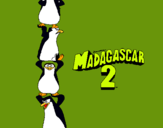 Dibuix Madagascar 2 Pingüins pintat per Àngel