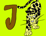 Dibuix Jaguar pintat per alex