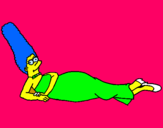Dibuix Marge pintat per lucia torres garrido.