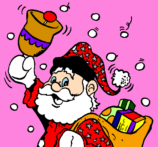 Santa Claus i la seva campana 