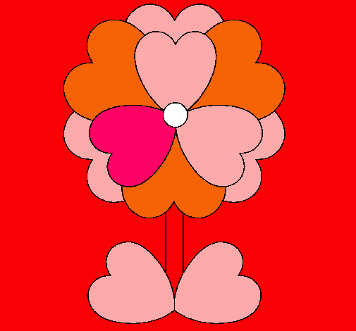 Flor de cors 