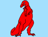 Dibuix Tiranosaurios rex  pintat per Aria