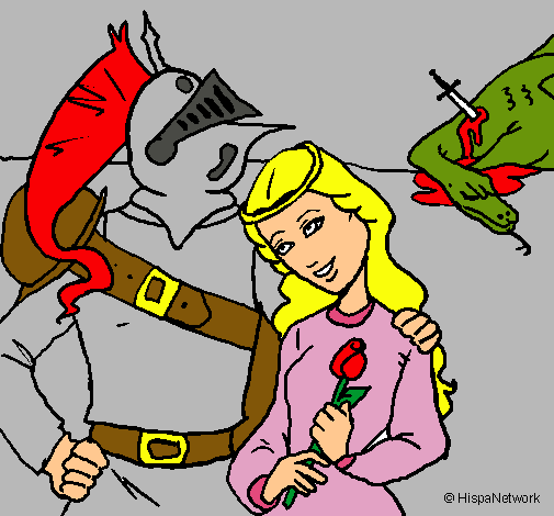 Sant Jordi y la princesa