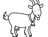 Dibuix Cabra pintat per Esther