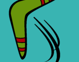 Dibuix Bumerang pintat per xavi