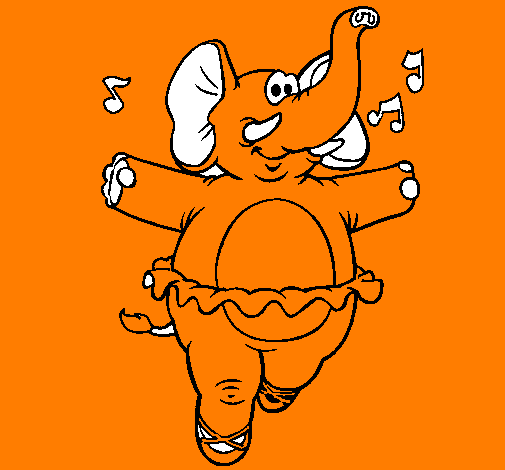 Elefant amb tutú
