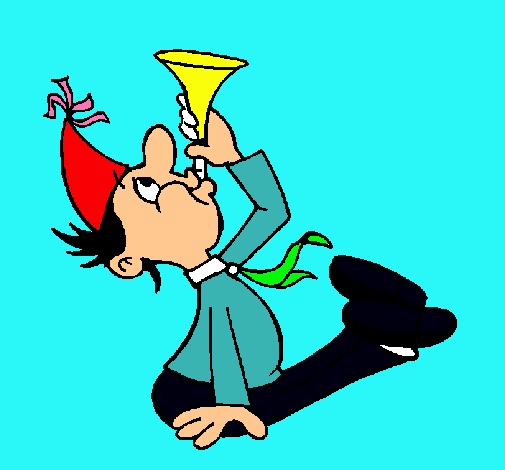 Nen amb trompeta