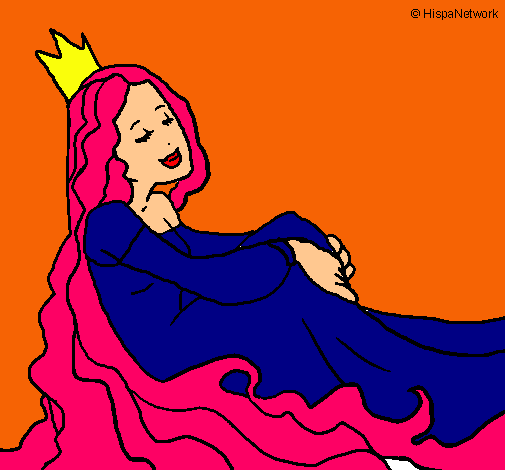 Princesa relaxada