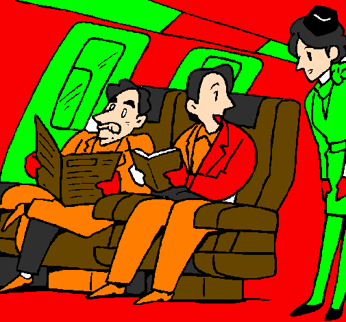Passatgers en l'avió