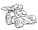 Dibuix Cotxe de Fórmula 1 pintat per MIQUEL