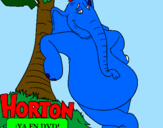 Dibuix Horton pintat per jorjor