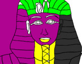 Dibuix Tutankamon pintat per hhjyjtuututyhhhnbghhh