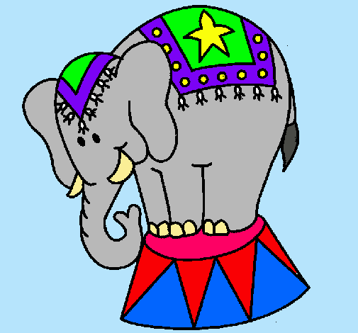 Elefant actuant