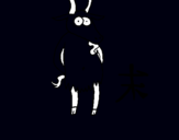 Dibuix Cabra pintat per jan