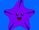 Dibuix Estrella de mar pintat per Mar