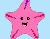 Dibuix Estrella de mar pintat per Ariana