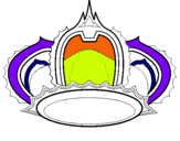 Dibuix Corona reial pintat per LAIA SANMARTINO