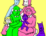 Dibuix Família pintat per  nnnnnñml.,ñ