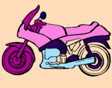 Dibuix Motocicleta pintat per buchuli