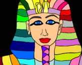Dibuix Tutankamon pintat per Jana Masnou