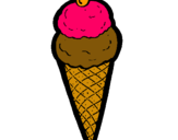 Dibuix Cucurutxo de gelat pintat per sarah5